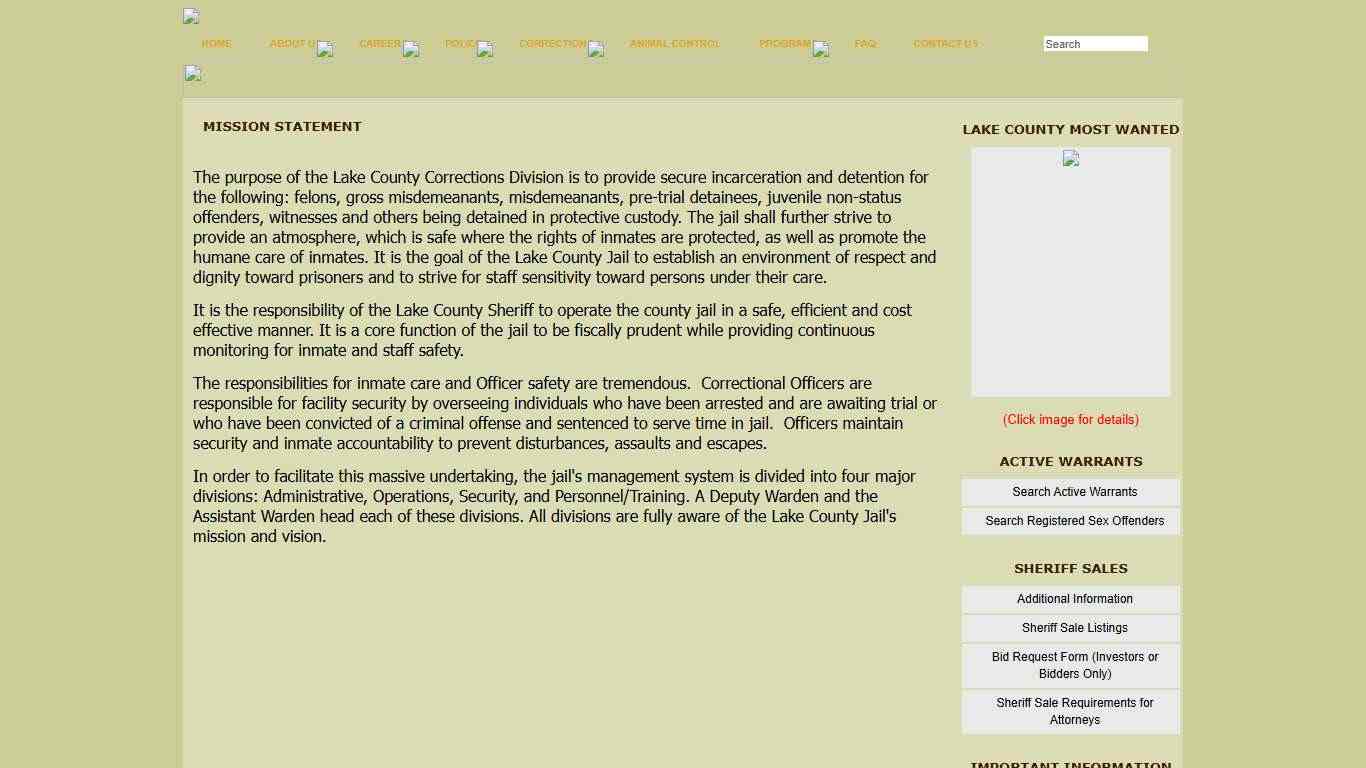 Lake County Sheriff - Lake County Sheriff